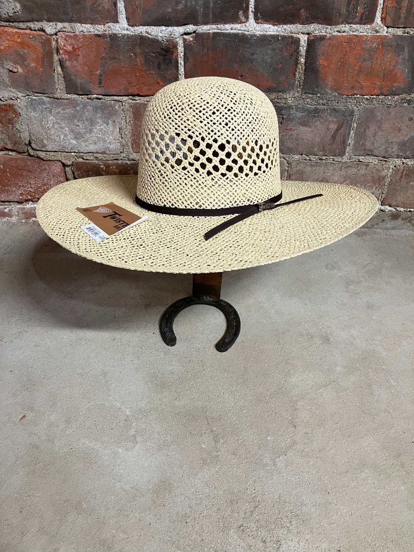 Twister Jute Straw Hat- 5" Brim